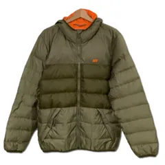 NIKE ナイキ　ダウンジャケット　ナイロンジャケット　オリーブ　スポーツウェア　カジュアル　アメカジ　ストリート　ユニセックス　L K-26