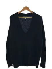 UNFOLLOW (アンフォロー) ★ ③ 24080684001130 【FOLL / フォル】pilling puff v neck sweater ユニセックス ネイビー 2