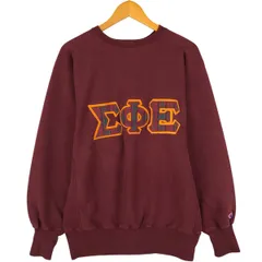 古着 90年代 チャンピオン Champion REVERSE WEAVE リバースウィーブ 刺繍タグ カレッジスウェットシャツ トレーナー USA製/eaa596092