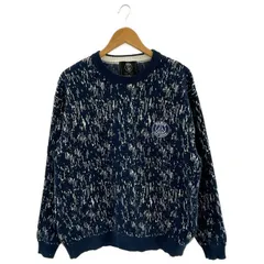 Paris Saint-Germain (パリサンジェルマン) ★ ③ 240803340000130 JP Melange Mall knit pullover メンズ ネイビー L