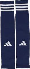 アディダス adidas サッカー チームスリーブ Team Sleeve 23 カーフソックス 試合 練習 スポーツ ウェア 靴下 シンガード固定 サッカーウェア くつした くつ下 部活  HT6546Z NVYWHT ネイビーブルー/ホワ