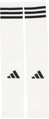 アディダス adidas サッカー チームスリーブ Team Sleeve 23 カーフソックス 試合 練習 スポーツ ウェア 靴下 シンガード固定 サッカーウェア くつした くつ下 部活  HT6546Z WHTBLK ホワイト/ブラック