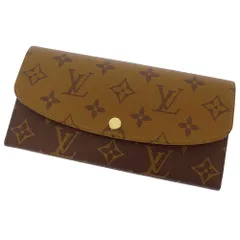 ルイヴィトン 長財布 モノグラム/モノグラム・リバース ポルトフォイユ・エミリー M82157 LOUIS VUITTON ヴィトン 財布