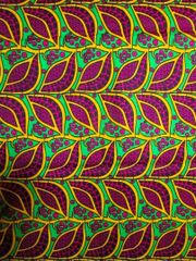 ②⑥ＴＨＩＮアフリカンプリント生地＊パーニュ＊キテンゲ＊アフリカンバティック＊アフリカ布