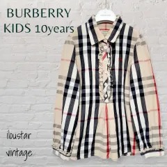 BURBERRY バーバリー キッズ シャツ ノヴァチェック 女の子 キッズ サイズ10Y 140cm