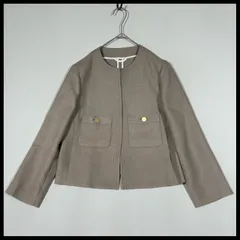 アナイ　ANAYI　2022年モデル　金ボタン　バスケットステッチ　ノーカラージャケット　近年モデル　フォーマル　入学式　卒業式　102211-10-150-85-380