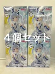 未開封 初音ミク ぬーどるストッパー 雪ミク スカイタウン 10th フィギュア 4個セット LFQB40 f107