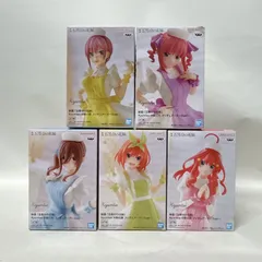 [浜館41-1267] 映画 五等分の花嫁 Kyunties フィギュア ～ ナースver.～ 5体セット [中古品]