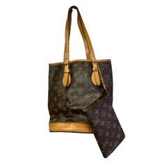 LOUIS VUITTON ルイヴィトン バケットPM モノグラム M42238 バッグ トート 鞄 ポーチ ブランド レディース おしゃれ 中古 W1