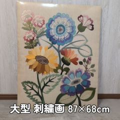 ハンドメイド手刺繍 刺しゅうフレーム ハッピーニューイヤー - メルカリ