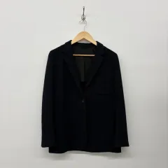 美品　マーガレットハウエル　レディース　コーデュロイ　テーラード　ジャケット　黒 MARGARET HOWELL（マーガレットハウエル） 新品/21年製 579-1225004