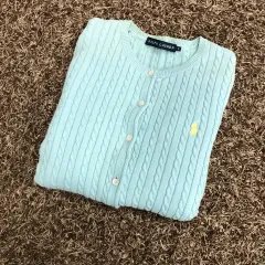 S ポロ ラルフローレン レディース ケーブルニット カーディガン