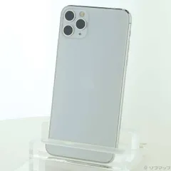 〔中古品〕 iPhone11 Pro Max 512GB シルバー NWHP2J／A SIMフリー【349】