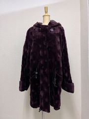 【SAGA FOX 】JINDO FOXファーコート 美品SAGA FOX サガフォックス JINDO 毛皮フォックス ファー コート