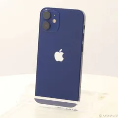 〔中古品〕 iPhone12 mini 256GB ブルー MGDV3J／A SIMフリー【196】