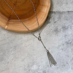 美品】 TEN 新宿伊勢丹ポップアップ限定 ロング ラリアット ネックレス 