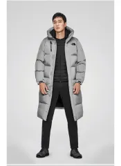 THE NORTH FACE ザノースフェイス ユニセックス SUPERエア ダウン 소지섭 ダウンジャケット ロング丈 -90