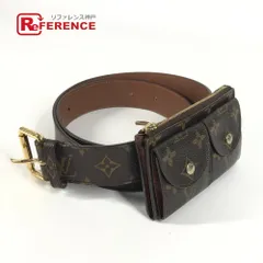 LOUIS VUITTON ルイヴィトン ウエストバッグ サンチュール ポシェット デュオ M9836S モノグラムキャンバス ブラウン