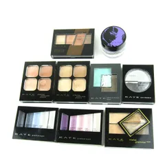 カネボウ ケイト アイシャドウ 9点セット ポッピングシルエットシャドウなど コスメ まとめて 大量 レディース KANEBO 【中古】