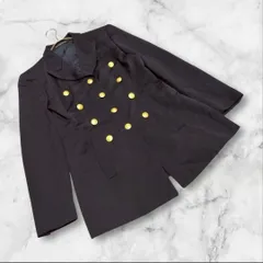 【ロペ】ROPE（11AT）テーラードジャケット 金ボタン 毛 ダークネイビー系