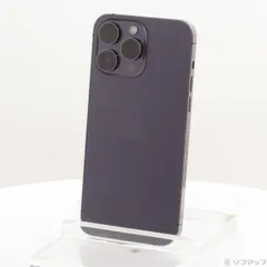〔中古品〕 iPhone14 Pro Max 256GB ディープパープル MQ9E3J／A SIMフリー【305】