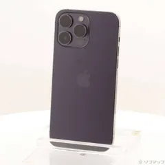 〔中古品〕 iPhone14 Pro Max 512GB ディープパープル MQ9J3J／A SIMフリー【276】