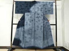 新品未使用 正絹 紋紗 道中着 雪輪文様 夏単衣 スリーシーズン 極上の