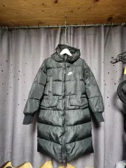 ナイキ ロングダウンジャケット ブラック レディース ダウン - FREE