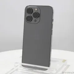 〔中古品〕 iPhone13 Pro 256GB グラファイト MLUN3J／A SIMフリー【349】