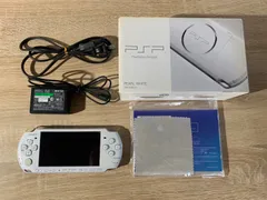 7296 PlayStation ポータブル PSP 3000 パールホワイト 動作確認済み