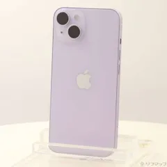 〔中古品〕 iPhone14 256GB パープル MPW93J／A SIMフリー【262】