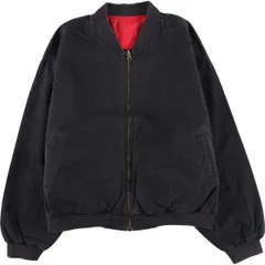 古着 Marlboro マールボロ バックロゴ リバーシブル アドバタイジング コットンブルゾン メンズL相当/evb032406