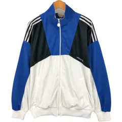 古着 80年代 アディダス adidas ベロアジャージ トラックジャケット メンズL相当 ヴィンテージ/eaa599870