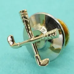 ティファニー K14 タイピン パター モチーフ ピンブローチ/25-2688