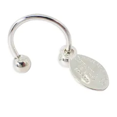 ティファニー 925 リターントゥ オーバルタグ キーリング//j68-8