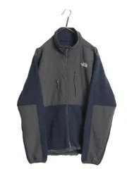 【お得なクーポン配布中!】 ノースフェイス デナリ ジャケット メンズ L / 古着 アウトドア フリース ナイロン ブルゾン ジャンパー ハイネック フルジップ ツートン