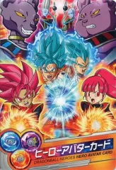 【中古】ドラゴンボールヒーローズ ヒーローアバターカード/サイヤ人(男)(女)/悟空/ベジータ/ビルス/シャンパ/ウイス/ヴァドス
