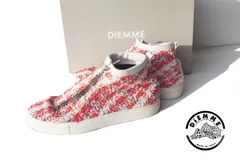 【中古】 ディエッメ DIEMME ツイード素材使用ハイカットスニーカー FONTESI 40のサムネイル