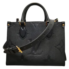 LOUIS VUITTON ルイ・ヴィトン モノグラムアンプラント オンザゴー PM 2WAY ノワール  RFID/IC有 M45653 F ブラック