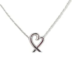 ティファニー 925 ラビングハート ペンダント/ネックレス//g504-28