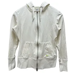 NIKE　レディースゴルフウェア　フルジップパーカー　Mサイズ　白　長袖トップス　ホワイト　ナイキ　アパレル