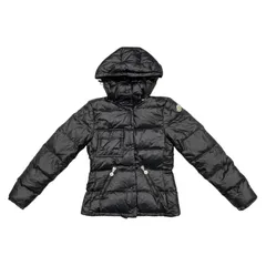 ☆E4839 モンクレール ダウンジャケット ベレンジェール 49394 50 68950 0サイズ ナイロン ブラック BERENGERE MONCLER