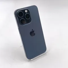 iPhone 15 Pro 256GB ブルーチタニウム SIMフリー 白ロム 動作確認済 86%【全額返金保証】【最速発送】