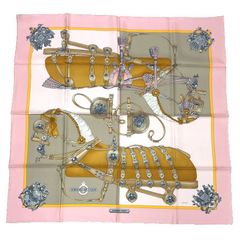 22184 ✨HERMES BRIDES de GALA カレ40 大判ハンカチ - メルカリ