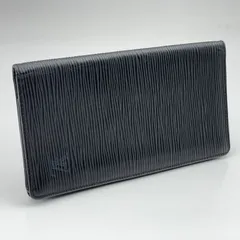 Louis Vuitton ルイヴィトン / エピ / ポルト カルト クレディ 円 / ノワール ブラック 黒 / メンズ /  長財布 財布 札入れ ロングウォレット / M63212
