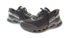 スケッチャーズ SKECHERS MAX CUSHIONING GLIDE-STEP マックスクッショニング グライドステップ  SLIP-INS スリップインズ 220421 メンズ靴 スニーカー ブラック 27 27cm 103S-1378