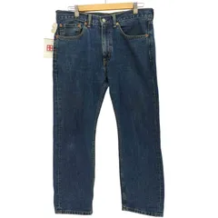 リーバイス Levis 505 イエローステッチ ジップフライ ストレート デニム パンツ メンズ  W34 L29