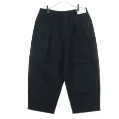 未使用 UNIQLO U ユニクロユー パラシュート クロップドパンツ XXL ブラック レディース 古着