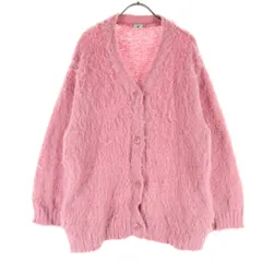 niko and... ニコアンド 長袖 ニットカーディガン F ピンク レディース 古着