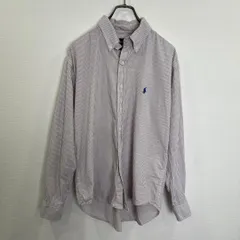 R00062 Ralph Lauren Blake M ストライプシャツ
